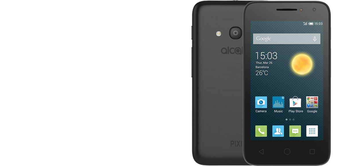 Alcatel Pixi 4 (4) 4034D mobilní telefon, mobil, smartphone