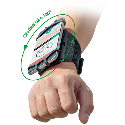 4smarts Marathon Sports Wristband pouzdro na zápěstí pro mobilní telefon od 4 do 5,5 palců