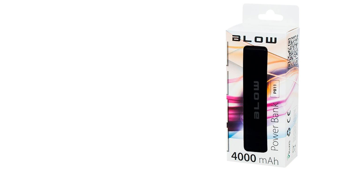 Blow PB11 Powerbank 4000 mAh záložní zdroj pro mobilní telefon, mobil, smartphone.