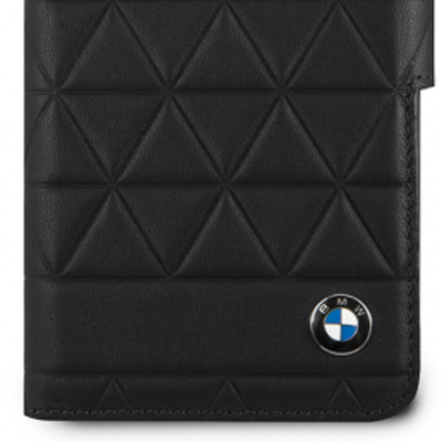 BMW Hexagon flipové pouzdro pro Samsung Galaxy S9 (BMFLBKS9HEXBK)
