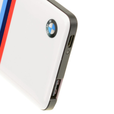 BMW Tricolor Stripes PowerBank záložní zdroj 4800 mAh pro mobilní telefon, mobil, smartphone, tablet.