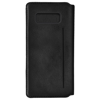 Bugatti Parigi Full Grain Leather Booklet Case flipové pouzdro z pravé kůže pro Samsung Galaxy Note 8