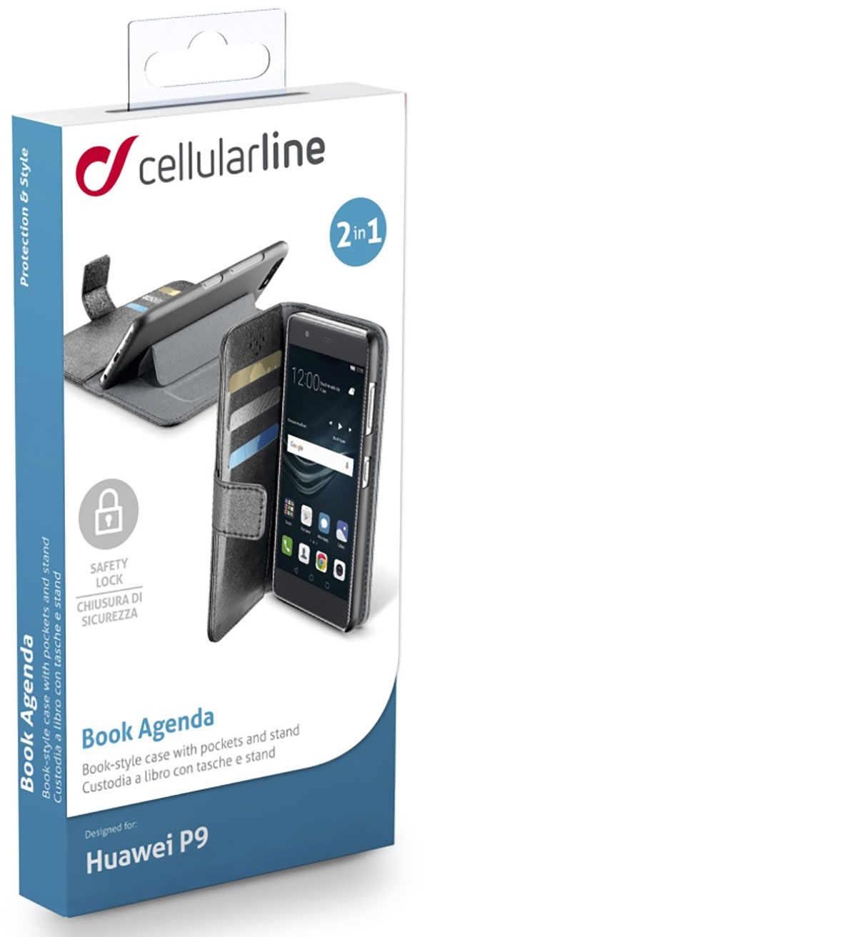 CellularLine Book Agenda flipové pouzdro pro Huawei P9