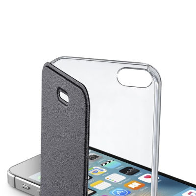 CellularLine Clear Book flipové pouzdro pro Apple iPhone 5, iPhone 5S, iPhone SE