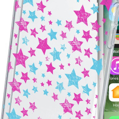 CellularLine Style Stars ochranný kryt s motivem hvězd pro Apple iPhone 7