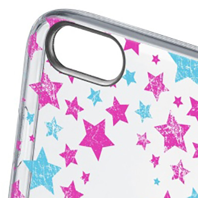 CellularLine Style Stars ochranný kryt s motivem hvězd pro Apple iPhone 7
