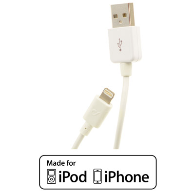 CellularLine USB Car Charger Kit 5W nabíječka do auta s USB výstupem 1A a USB kabel s Lightning konektorem pro Apple iPhone, iPod (MFi)