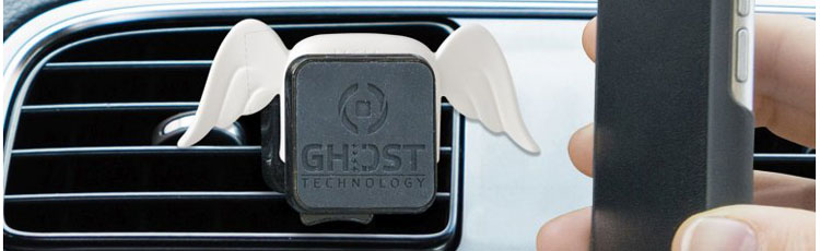 Celly Ghost Plus Devil magnetický univerzální držák s osvěžovačem vzduchu do mřížky ventilace automobilu