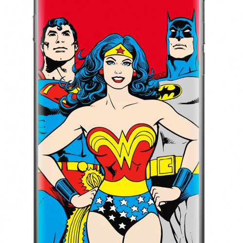 DC Comics Justice League 003 TPU ochranný silikonový kryt s motivem pro Samsung Galaxy J6 (2018)