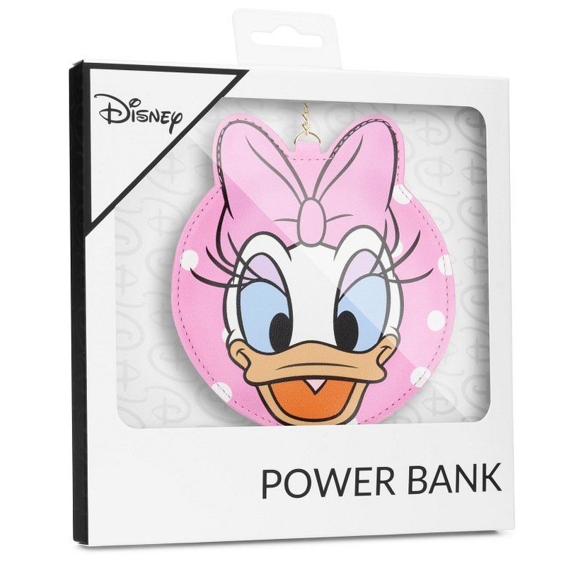 Disney Daisy Duck Pendant Power Bank záložní zdroj 2200mAh jako přívěšek s motivem