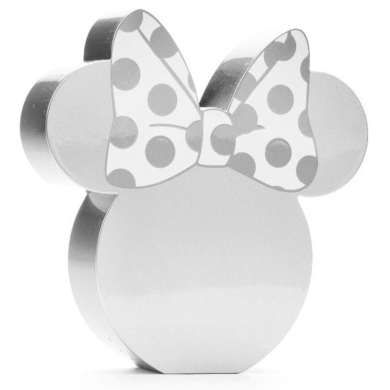 Disney Minnie Mouse Mirror 3D Head Power Bank záložní zdroj 5000mAh ve tvaru myščiny hlavy