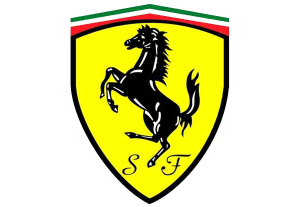 Ferrari On Track Carbon Stripe flipové pouzdro pro Apple iPhone 13 Pro (FESAXFLBKP13LBK)