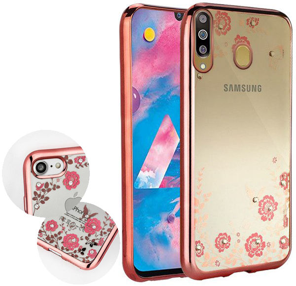 Forcell Diamond Flower TPU ochranný kryt pro Samsung Galaxy S10