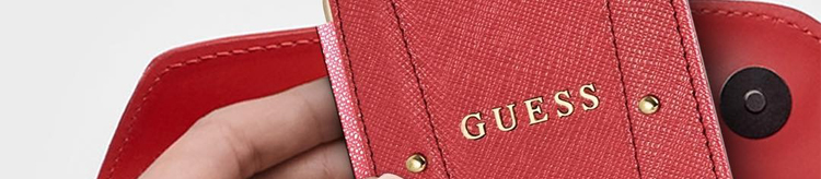 Guess Signature Saffiano Wallet Universal univerzální pouzdro kabelka s kapsičkami (GUWBRSAVSBK)