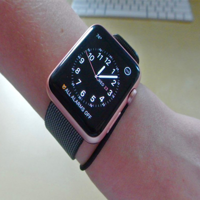 Maikes Nylon Strap textilní pásek na zápěstí pro Apple Watch 42mm