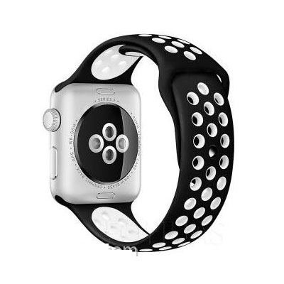 Maikes Sport Strap silikonový pásek na zápěstí pro Apple Watch 38mm