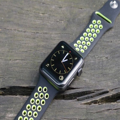 Maikes Sport Strap silikonový pásek na zápěstí pro Apple Watch 38mm