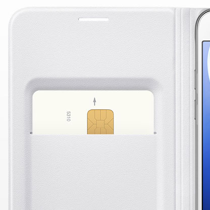 Samsung EF-WJ710 Flip Wallet originální flipové pouzdro pro Samsung SM-J710F Galaxy J7 (2016)