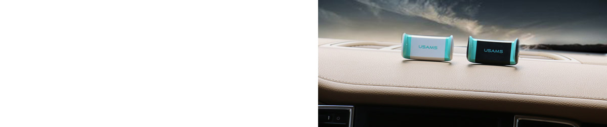 USAMS C Series Car Holder univerzální držák do auta s uchycením do mřížky ventilace pro mobilní telefon, mobil, smartphone