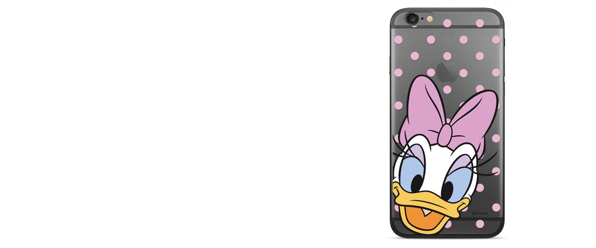 Disney Daisy Duck 004 TPU ochranný silikonový kryt s motivem pro Samsung Galaxy A6 Plus (2018)