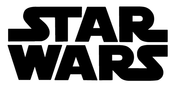 Star Wars Titulní Logo 003 TPU pokovený ochranný silikonový kryt s motivem pro Apple iPhone XS Max