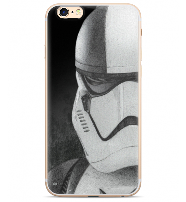 Star Wars Stormtrooper 001 TPU ochranný silikonový kryt s motivem pro Apple iPhone XR
