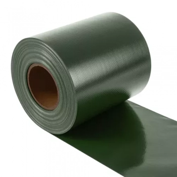 1Mcz Plotová páska, stínící textilie na oplocení 19cm x 35m 630g/m2 včetně 25ks spon zelená (green)