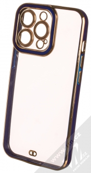 1Mcz Angel Eyes TPU ochranný kryt pro Apple iPhone 13 Pro tmavě modrá (navy blue)