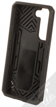 1Mcz Armor Stand odolný ochranný kryt se stojánkem pro Samsung Galaxy S22 5G černá (black) zepředu