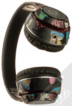 1Mcz CA-036 Skater Leopard Bluetooth stereo sluchátka černá (black) zezdola