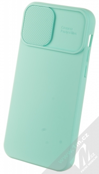 1Mcz CamShield Soft ochranný kryt pro Apple iPhone 12 mátově zelená (mint green)