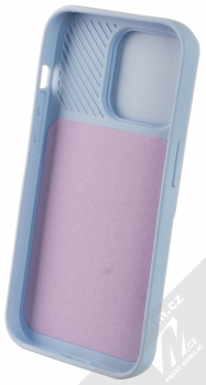 1Mcz CamShield Soft ochranný kryt pro Apple iPhone 14 Pro blankytně modrá (sky blue) zepředu