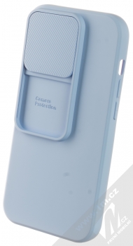 1Mcz CamShield Soft ochranný kryt pro Apple iPhone 14 Pro blankytně modrá (sky blue)