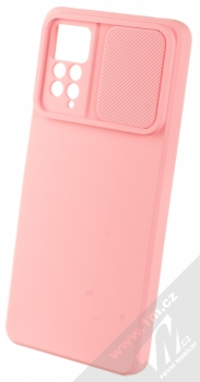 1Mcz CamShield Soft ochranný kryt pro Xiaomi Redmi Note 11 Pro 4G (Global version), Redmi Note 11 Pro 5G (Global version) světle růžová (light pink) otevřené
