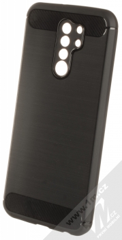 1Mcz Carbon TPU ochranný kryt pro Xiaomi Redmi 9 černá (black)