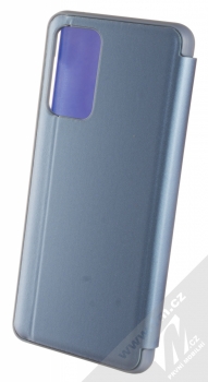 1Mcz Clear View flipové pouzdro pro Samsung Galaxy A52, Galaxy A52 5G modrá (blue) zezadu