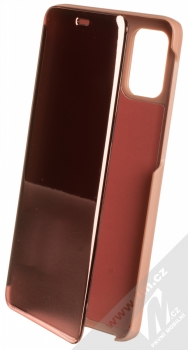 1Mcz Clear View flipové pouzdro pro Samsung Galaxy M31s růžová (pink)