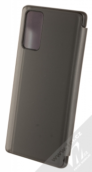 1Mcz Clear View flipové pouzdro pro Samsung Galaxy Note 20 černá (black) zezadu