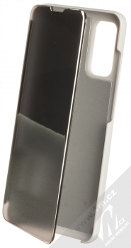 1Mcz Clear View flipové pouzdro pro Samsung Galaxy S20 stříbrná (silver)
