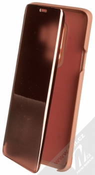 1Mcz Clear View flipové pouzdro pro Samsung Galaxy S9 Plus růžová (pink)