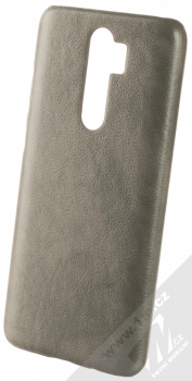 1Mcz Cuir ochranný kryt pro Xiaomi Redmi Note 8 Pro šedá (grey)