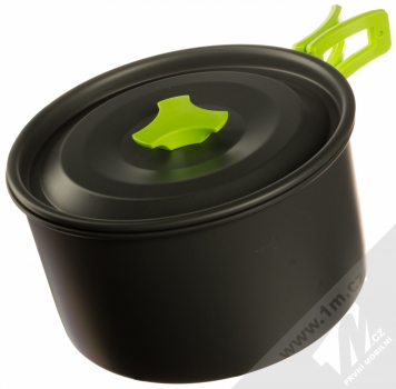1Mcz DS-308 Outdoorové nádobí na vaření černá (black) hrnec s pokličkou