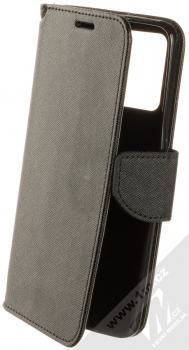 1Mcz Fancy Book flipové pouzdro pro Realme 9 4G, Realme 9 Pro Plus černá (black)