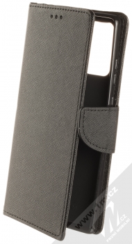 1Mcz Fancy Book flipové pouzdro pro Samsung Galaxy Note 20 černá (black)