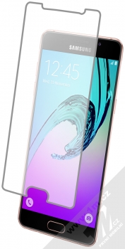 1Mcz Glass ochranné tvrzené sklo na displej pro Samsung Galaxy A5 (2016) s telefonem