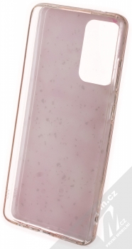 1Mcz Gold Glam Růžové odlesky TPU ochranný kryt pro Samsung Galaxy A52, Galaxy A52 5G, Galaxy A52s růžová (pink) zepředu