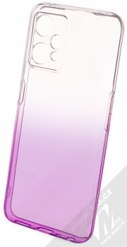 1Mcz Gradient TPU ochranný kryt pro Realme 9 5G, Realme 9 Pro průhledná fialová (transparent violet)