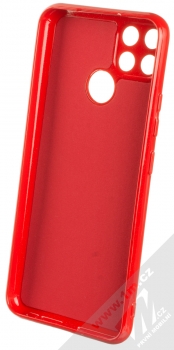 1Mcz Jelly Skinny TPU ochranný kryt pro Realme 7i, Narzo 30A červená (red) zepředu
