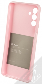 1Mcz Jelly Skinny TPU ochranný kryt pro Samsung Galaxy A13 5G světle růžová (light pink) zepředu