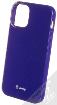 1Mcz Jelly TPU ochranný kryt pro Apple iPhone 12 mini fialová (purple)